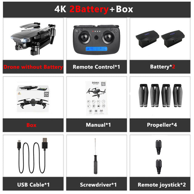 Keelead SG901 Foldable Professional Drone